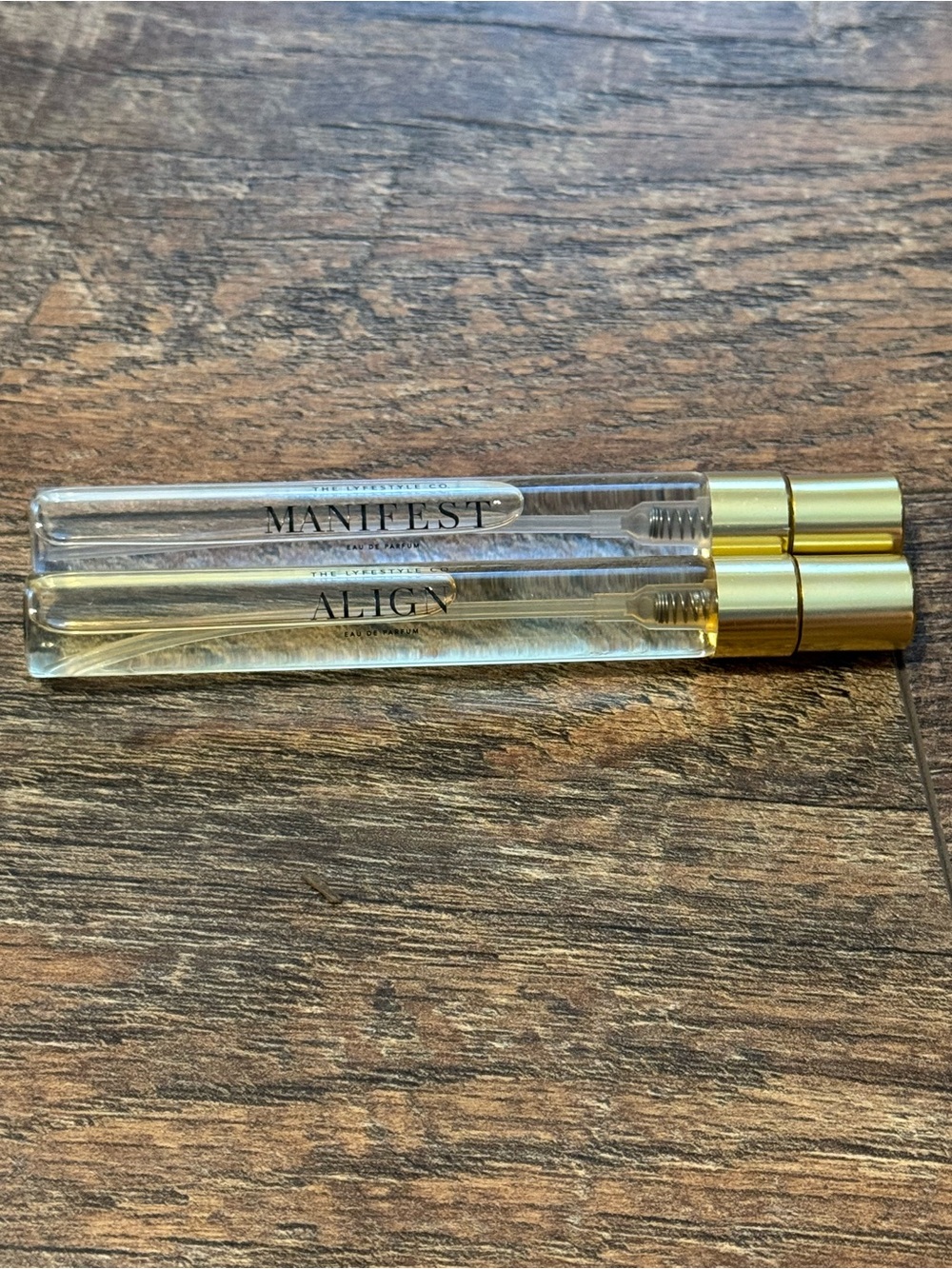 The Lyfestyle Co Manifest & Align Fragrance Travel Size NWOB